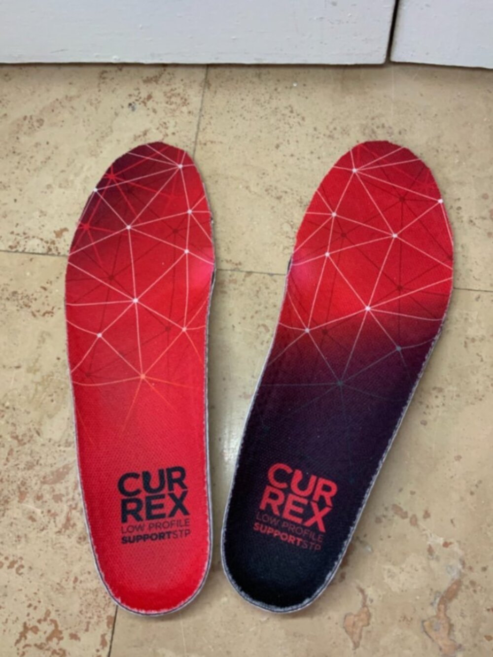 Currex Low Profile Support STP Insoles XL Men’s 10–11 Orthotic Insert